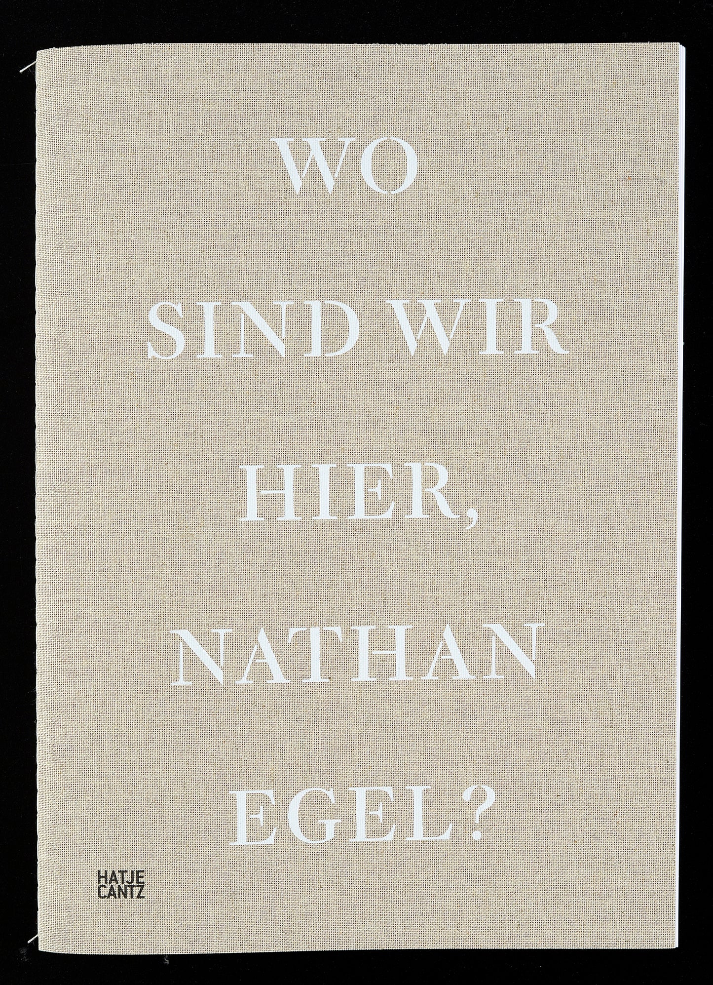 Wo sind wir hier, Nathan Egel? Cover