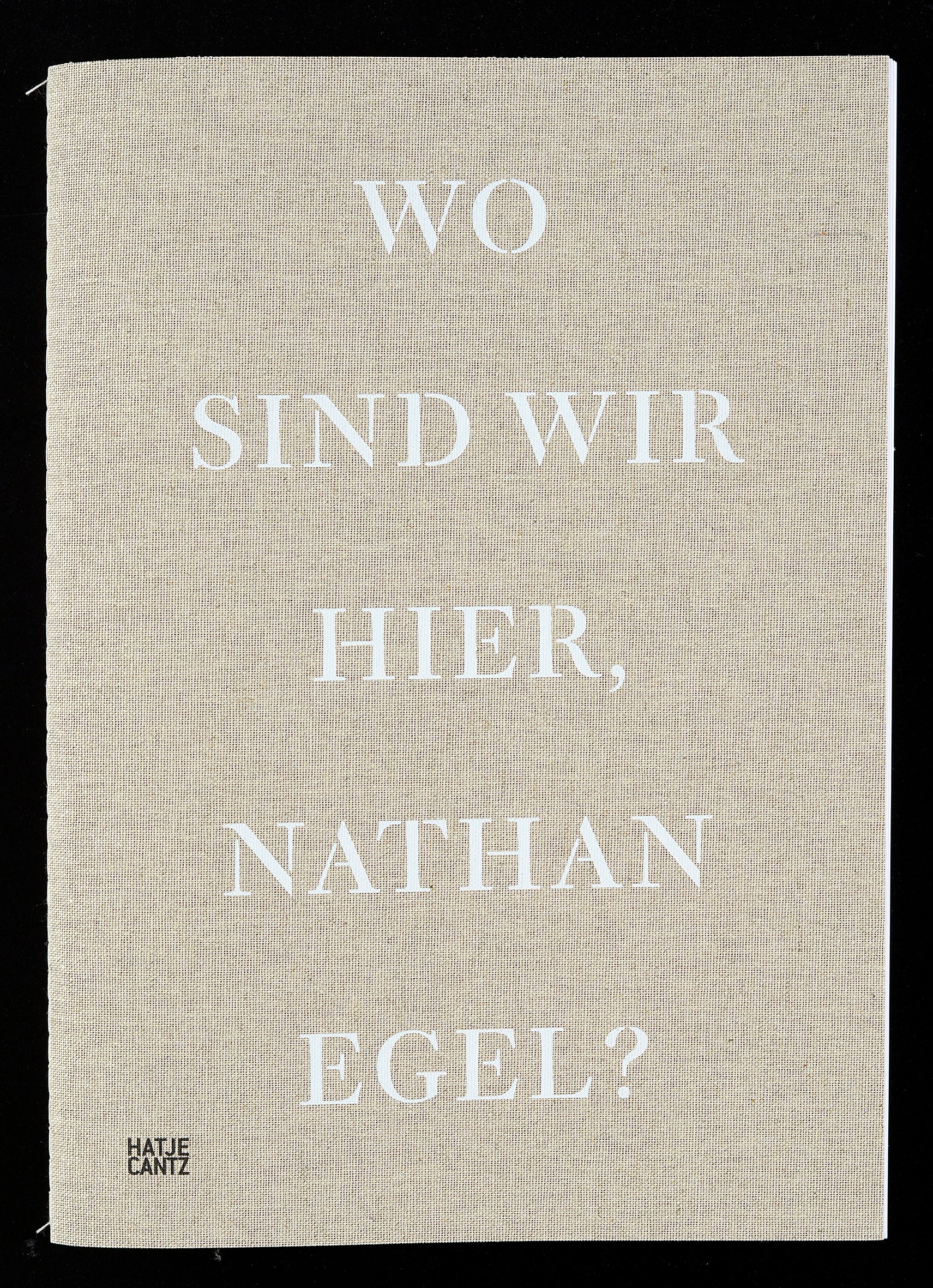 Wo sind wir hier, Nathan Egel? Cover