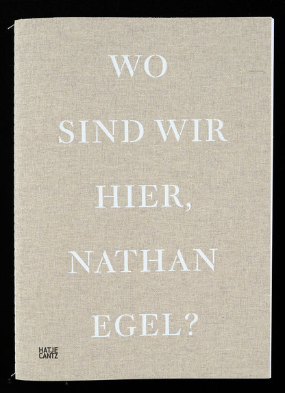 Wo sind wir hier, Nathan Egel? Cover