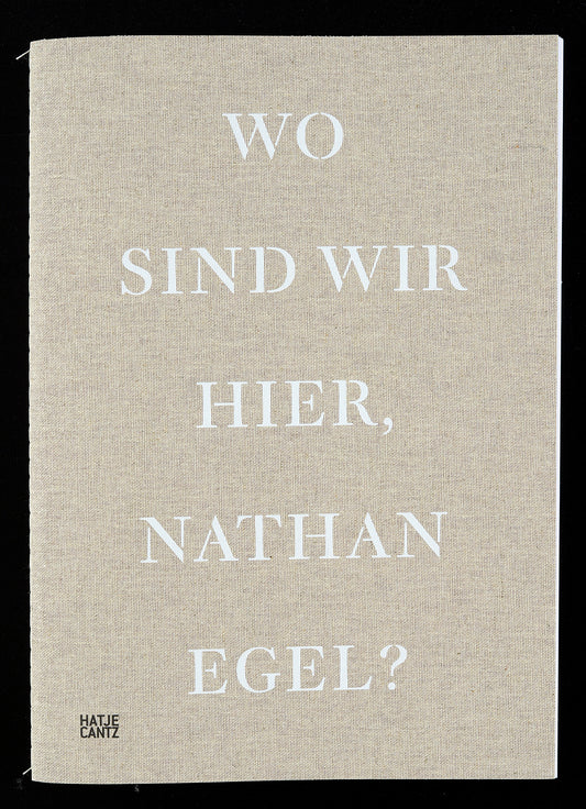 Wo sind wir hier, Nathan Egel? Cover